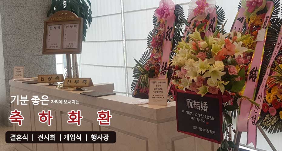 축하화환