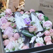 꽃신을 신고 뛰어보자  신발꽃박스 슈즈박스