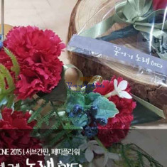 실크플라워,코사지