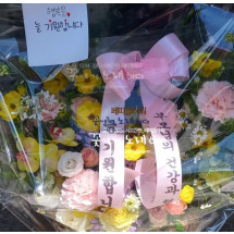 카네이션 꽃바구니