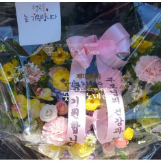 카네이션 꽃바구니